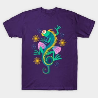 iguana with one eye T-Shirt